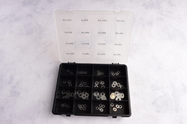 Andreani 8mm diam int.Hole shims box (spess. 010/015/020)